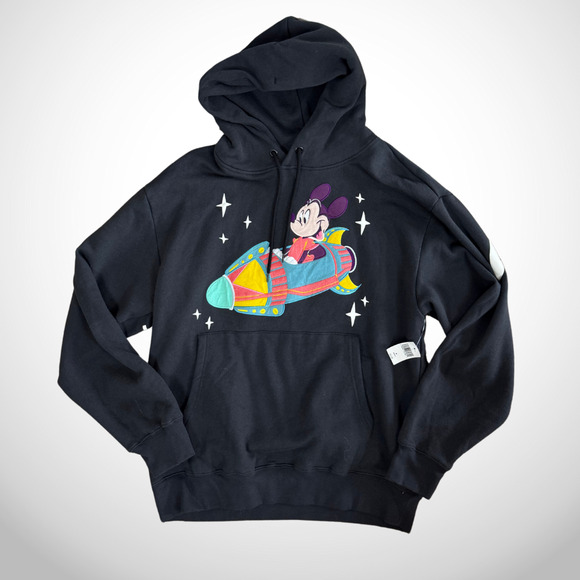 NWT Disneyland Resort SPIRIT JSERSEY Hoodie sz Medium Black Play In The Park - Picture 8 of 8